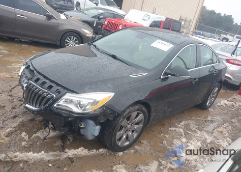 2016 Buick Regal Turbo Premium Ii из США, поврежденный, VIN 2G4GS5GX0G9200610